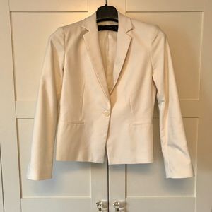 winter white blazer